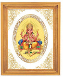 Diviniti DG Royal Ornamental Size 4 Ganesha religious wall hanging Showpiece  -  30.5 cm