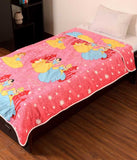 Relaxfeel Floral Single Dohar White