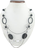 Diovanni Fashionable Monochrome Metal, Alloy Necklace