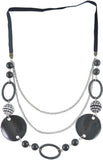 Diovanni Extravagant Alloy, Metal Necklace