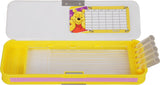 Disney Pooh Cartoon Art Plastic Pencil Box