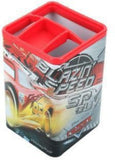 Disney Stand 3 Compartments Plastic Pen Holder