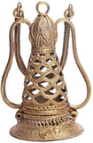 Slice of Bengal Dokra Lamp Showpiece  -  18 cm