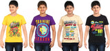 dongli Printed Boy's Round Neck T-Shirt