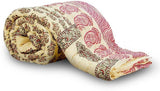 Jaipur Raga Floral Double Quilts & Comforters Red