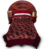 Textile India Floral Single Quilts & Comforters Brown