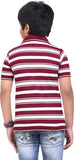 Dongli Striped Baby Boy's Polo Neck T-Shirt