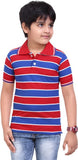 Dongli Striped Baby Boy's Polo Neck T-Shirt