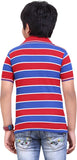 Dongli Striped Baby Boy's Polo Neck T-Shirt