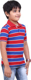 Dongli Striped Baby Boy's Polo Neck T-Shirt