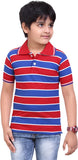Dongli Striped Baby Boy's Polo Neck T-Shirt