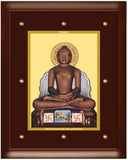 Diviniti MDF Color religious wall hanging Size 4.5 Mahaveer Showpiece  -  62.5 cm