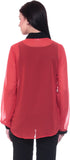 Dinero Women's Solid Casual Reversible Shirt