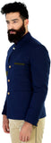 Mr Button Full Sleeve Solid Men's Linen Jacket