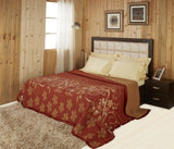 Raymond Abstract Double Blanket Orange
