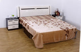 Raymond Abstract Double Blanket Brown