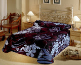 Raymond Abstract Double Blanket Blue
