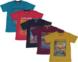 Provalley Printed Boy's Round Neck T-Shirt