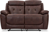Durian Dream/2 Leather 2 Seater Sofa