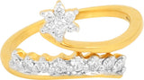 P.N.Gadgil Jewellers Gold Diamond 18K Yellow Gold 18 K Ring