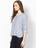 Femella Women's Printed Casual Shirt