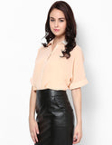 Femella Women's Solid Casual Shirt