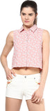 Femella Women's Printed Party Shirt