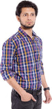 chamanhandicrafts Men's Checkered Casual Shirt