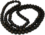 Aaradhi Divya Mantra Hematite Guru Bead Meditation Mala Stone Necklace