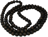 Aaradhi Divya Mantra Hematite Guru Bead Meditation Mala Stone Necklace