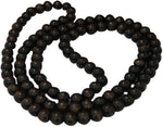 Aaradhi Divya Mantra Hematite Guru Bead Meditation Mala Stone Necklace