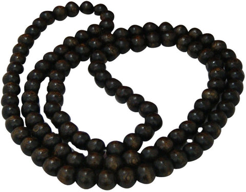 Aaradhi Divya Mantra Hematite Guru Bead Meditation Mala Stone Necklace