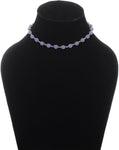 Aaradhi Divya Mantra Blue Chalcedony Gemstone For Positive Energy Chalcedony Stone Necklace