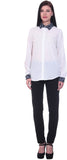 Dinero Women's Solid Casual Shirt