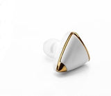 Dyna Silver Heart Stereo Wireless Bluetooth Headset