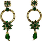 The Fine World Exclusive Pattern For Baby Girls Brass Zircon Metal Drop Earring