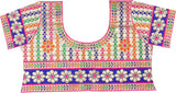 PurpleYou Cotton Embroidered Blouse Material