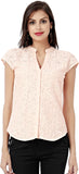 Eavan Women's Self Design Casual Shirt