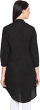 NumBrave Casual 3/4 Sleeve Solid Women's Black, Green, Pink Top