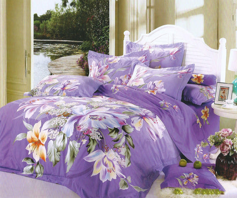 Bed & Bath Cotton Floral Double Bedsheet