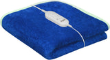 ShopSince Plain Single Electric Blanket Blue