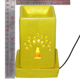 Myesquire Square Pot Aroma Electric Burner Lemongrass Liquid Air Freshener