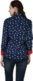 Eva De Moda Women's Graphic Print Casual Shirt