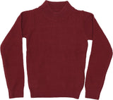 ELLE Self Design Round Neck Casual Girl's Sweater