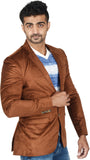 EASIES Solid Single Breasted Casual Men's Blazer