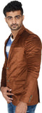 EASIES Solid Single Breasted Casual Men's Blazer