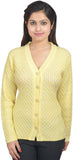 Elson Self Design V-neck Women's Sweater