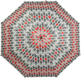 Elephant Brand 3 Fold Polka Dotted Prints - Manual Open Umbrella