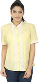Elmo Women's Solid Casual Shirt