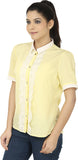Elmo Women's Solid Casual Shirt